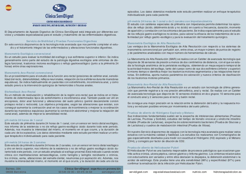 Pruebas Funcionales Servidigest