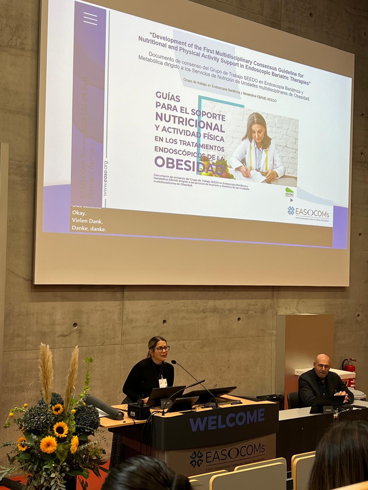 CLÍNICA SERVIDIGEST de BARCELONA participa el EASO COMs SUMMIT 2026 en POTSDAM-ALEMANIA