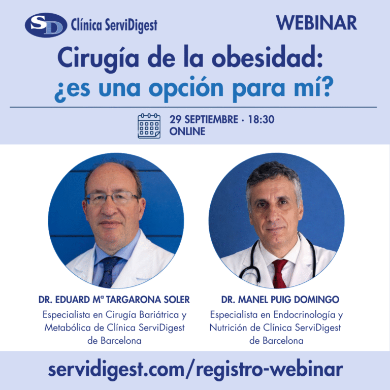 Webinar: Cirugía de la obesidad: ¿es una opción para mí?