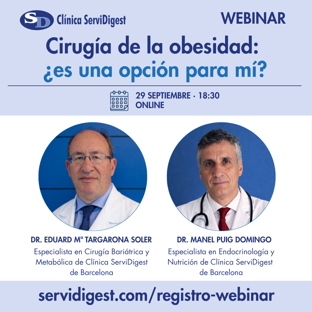 Webinar: Cirugía de la obesidad: ¿es una opción para mí?